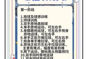 少儿篮球基本功训练全套教程视频完整版